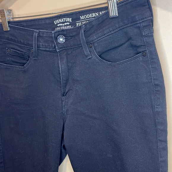 Levi’s Signature Modern Skinny Jeans | 28 | Black - Picture 4 of 9